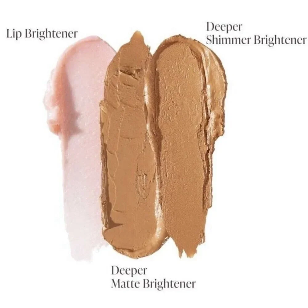 Mally Matte-Shimmer-Lip Brightener 3 PC In A Minute Crayon Collection-Deeper